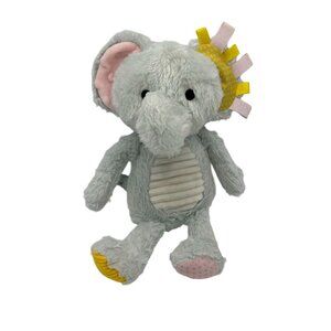 Make Believe Ideas Elephant Ribbons Rattle Crinkle Stuffed Animal Toy Plush‎ 12"